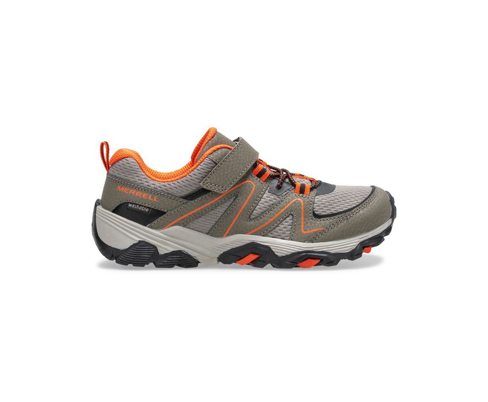 Buty Trekkingowe Merrell Dziecięce Szare - Trail Quest - 217469-GPI